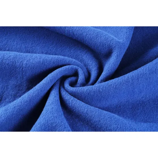 Customized Eco-Friendly Popular Flame Retardant Modacrylic Protex Cotton Antistatic Double-Sided Fleece Knitted Fabric