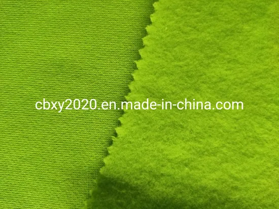 100% Cotton Interlock Fabric with Flame Retardant / Waterproof / Anti-Static Used in Hoody / T-Shirt / Uniform