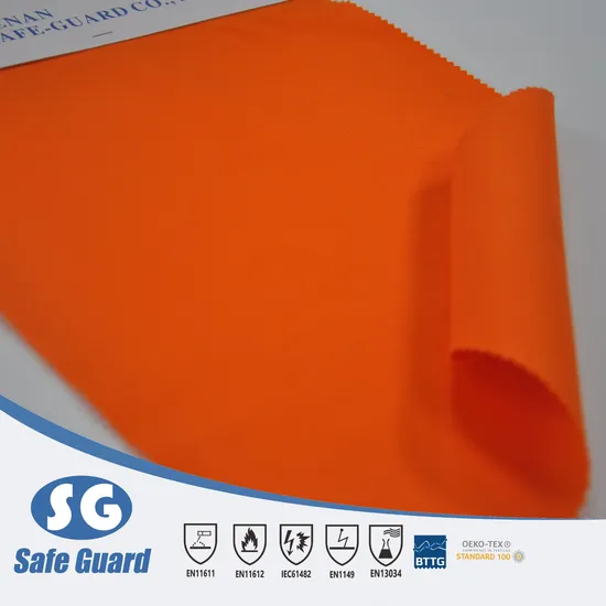 240GSM 88%Cotton 12%Nylon Fr Fire Resistant Flame Retardant Fabric for Garment \Trousers\Textile\Workwear