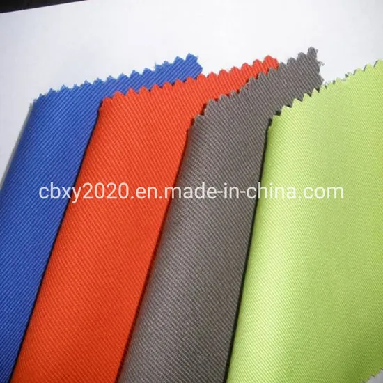 Factory Price Customized Flame Resistant Fabric for Fire Resistant Clothing Fr Cotton Work Plaid Shirt for Worker