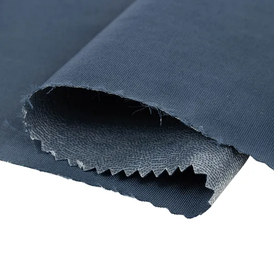 Recycled Nylon Plain Waterproof TPU Clear Laminated Fabric Polyester Fabric for Garment