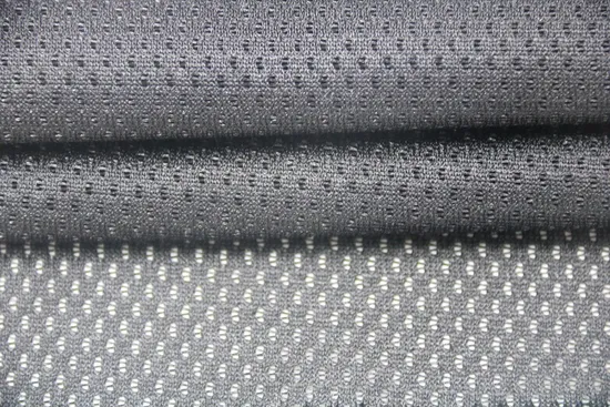 Wholesale Sports Jacket Polyester Spandex 3D Jacquard Spacer Mesh Scuba Fabric