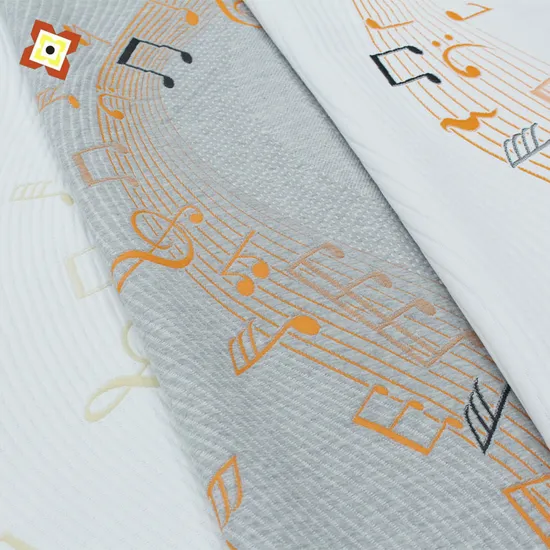 Organic Cotton Mattress Tricking Fabric Knitted Jacquard Fabric for Topper/Cover/Pillow