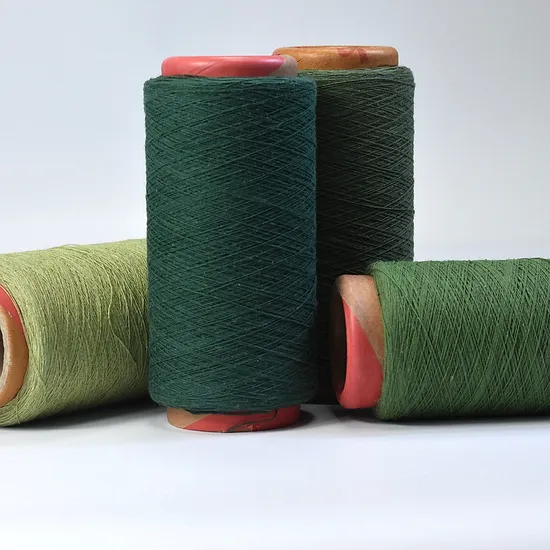 Recycled Cotton Yarn 20 S Hygienic and Safe for Sensitive Skin Erfect for Rapid Knitting Projects Like Underwear, Socks, and Medical Textiles
