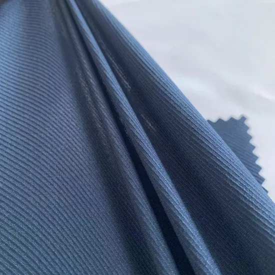 75D 107GSM Soft Smooth Cavalry Twill Polyester Spandex 4 Way Stretch Outdoor Woven Outwear Jacket Elegant Dress Fabric