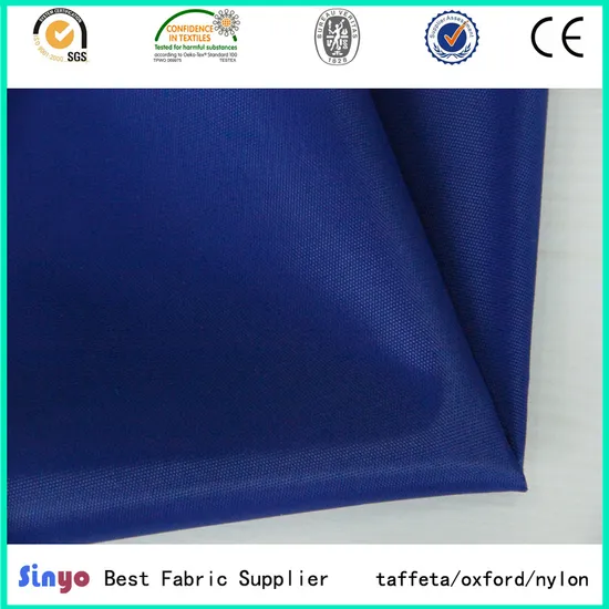 Oxford 420d Textile Fabric with Polyurethane Coating for Dress/Bags