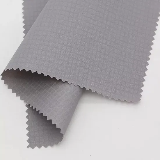 Water Repellency Silicone Coated Ripstop Nylon Fabric
