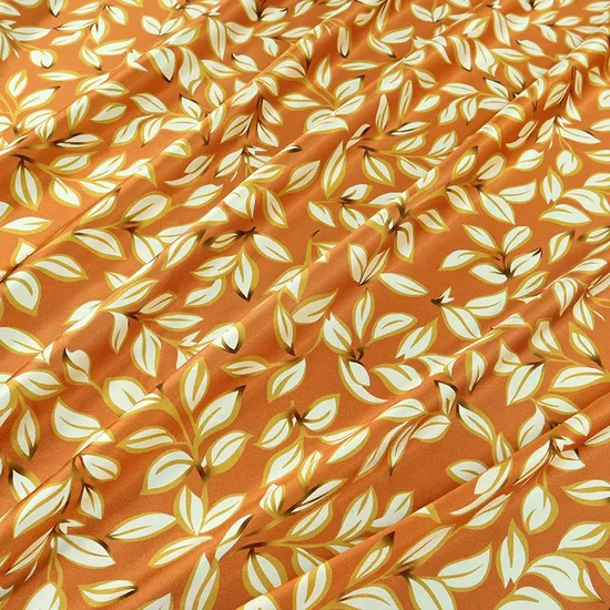 Custom Digital Printing Floral Fabrics Wholesale Women 100% Silk Fabric for Clothes