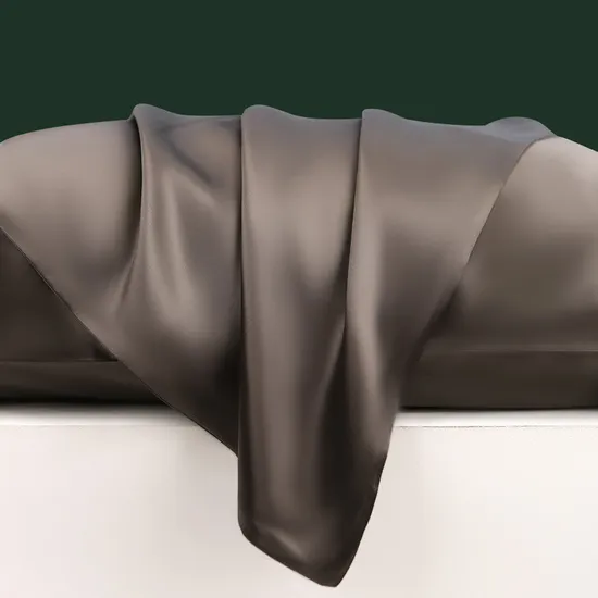 16/19/22momme Washable 100% Mulberry Silk Pillowcase with Zippered Envelope Type Silk Pillowcase