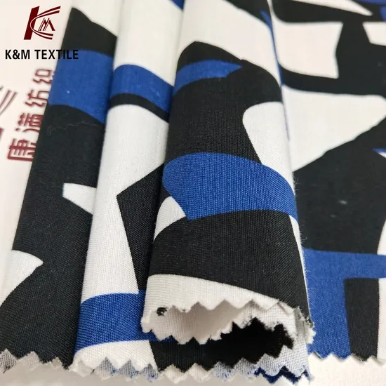 Mercerized Cotton Plain Mercerized High-Twist Fashion Women′s T-Shirts Woven Fabric Printing Can Be Customized Thick Soft