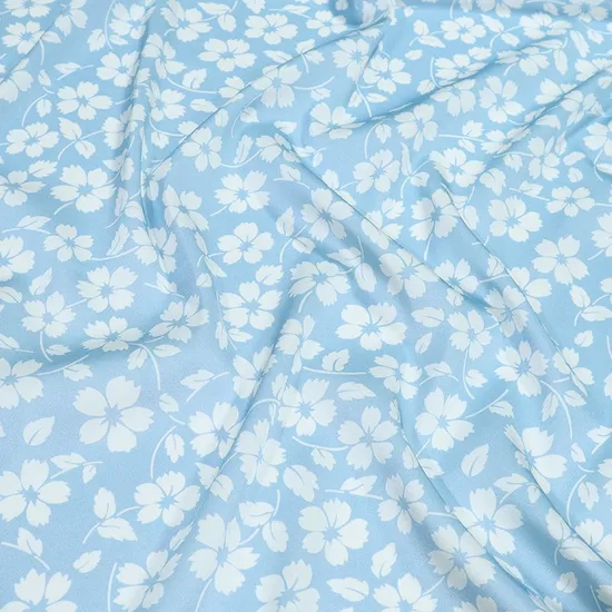 Digital Printed 100% Silk Stretch Satin Fabric Mulberry Silk Fabrics Custom Design