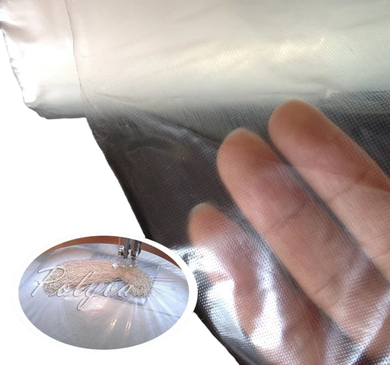 Disappearing Film for Water Dissolvable Embroideryembroidery Used PVA Film PVA Water Soluble Films Disappearing Film Water Dissolvable Film