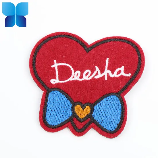 High Quality Colorful Embroidary Patch for Clothing Shoulder