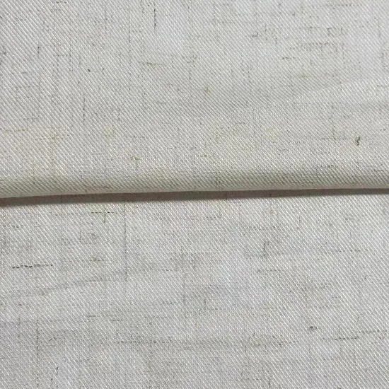 Comfortable and Skin Friendly Moisture Absorption Anti-Bacterial Environmental Protection Linen Twill Fabric