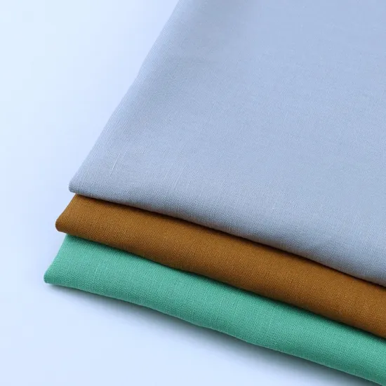 Wholesale Cotton Linen Printed Fabric Dyeing for Garment Home Textile Cloth Fabric