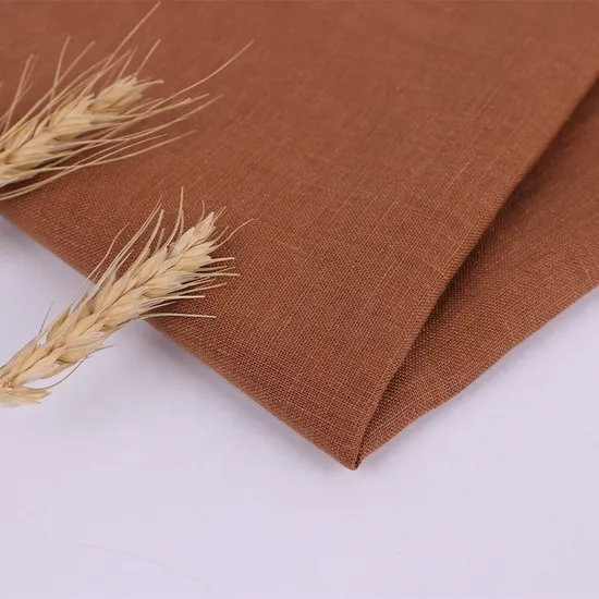 100% Linen Fabric High Quality Garment Material