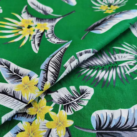 Hot Sales Linen Viscose L/V9*9+70d Printing Linen Fabrics for Skirts