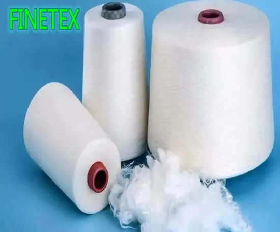 Lyocell Fiber Vortex Spinning MVS 13s Textile Raw Material Yarn
