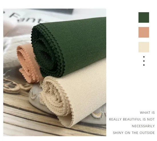 Cheap Price China Team Various Colors Woven Fabric Factory 80%Polyester 16%Rayon 4%Spandex