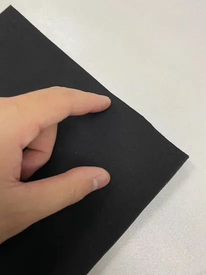 Sports and Casual Good Quality EU Standard Micro Suede Non-Woven Microfiber Safety Upper, Suede Type Black, Microfiber Fabric S1, Microfiber Leather Fiber