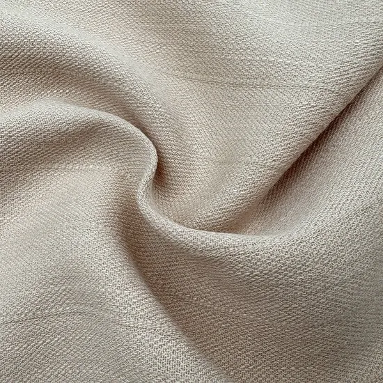 Garment Textile High Quality Linen Rayon Fabric for Women Trousers Blouses Dress