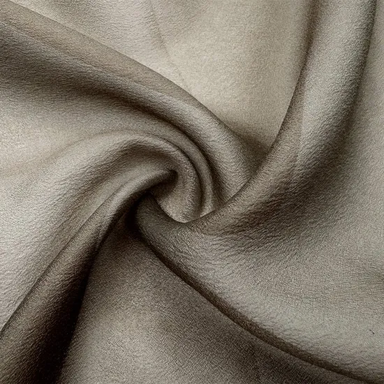 High End Shining Rayon Fabric Like Crepe Lightweight for Women Fashion