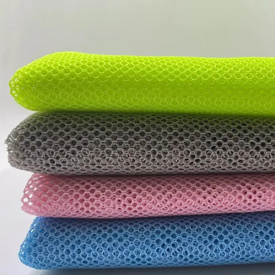 China Factory K080 Polyester Soft Backpack Mesh Fabric