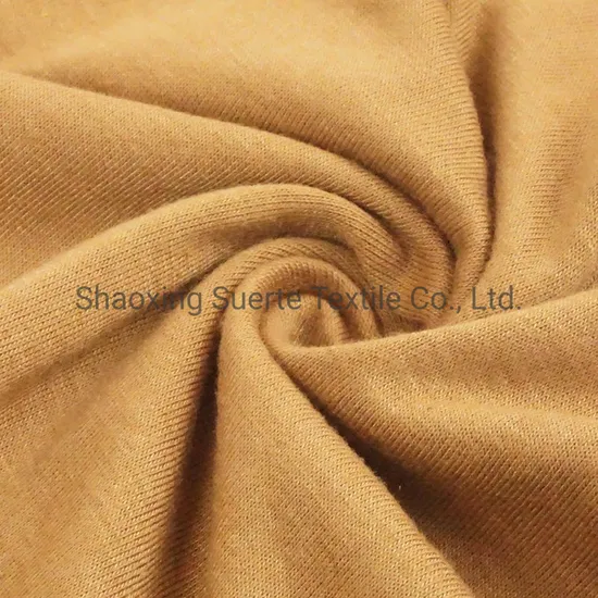 High Quality Textile Tc Spandex Knitted/Knitting Single Jersey Fabric for Garments