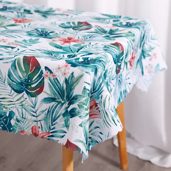 Polyester Rectangle Tablecloths Oxford Fabric Table Cover for Home Wedding Restaurant Picnic