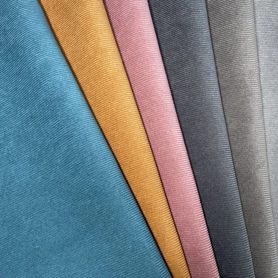 Polyester Nylon Velvet Suppliers Upholstery Fabric Chair Cover Cordury