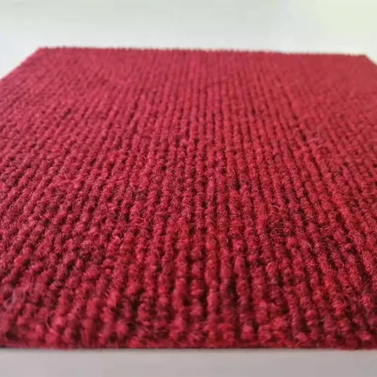 100% Polyester Fiber Non-Woven Stripe Style Exhibition Wedding Floor Carpet