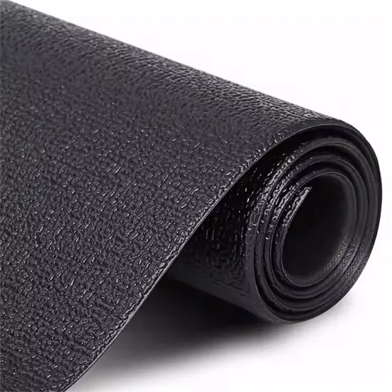 Professional Eco Friendly PVC Foam Customized Size Comfort Non Toxic Indoor Equipment Treadmill Mat Protect Floor PVC Fitness Mat Exercise Bike Mat