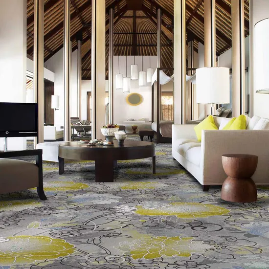High Quality Axminster Woven Wool Wall to Wall Carpets for Hotel Banquet Hallway Corridor