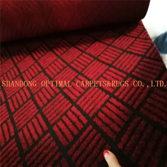 Double Color Jacquard Carpet Needle Punch Carpet for Living Room Dinning Room 400g 500g 600g