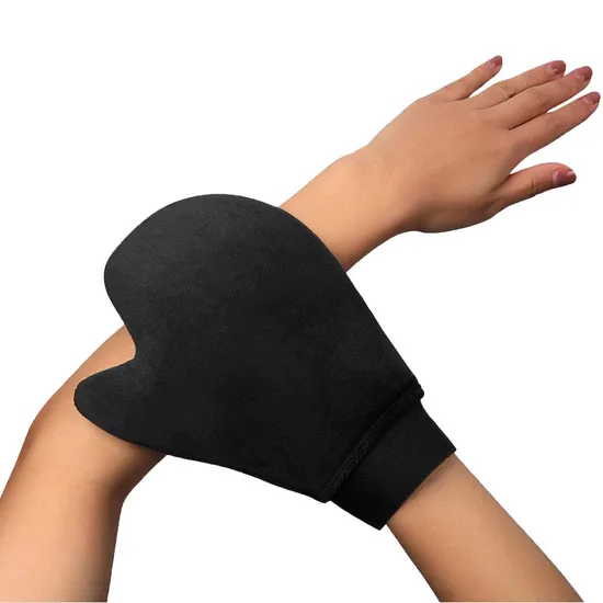 Amazon Best Seller Domestos Cleaning Products Tanning Exfoliating Mitt Tanning Mitt with Thumb Tanning Mitts Brown
