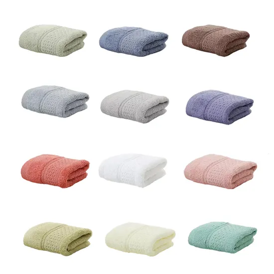 Iin Stock 350GSM 35*75cm High Quality Soft 100% Cotton Towel Hotel Home Face Bath Towels