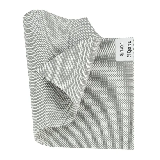 5% Sunscreen Roller Blind Fabrics Roller Shades Window Sunscreen Fabric