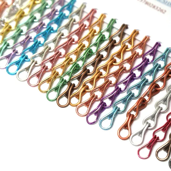 Elegant Aluminium Chain Link Curtain for Stylish Door Protection