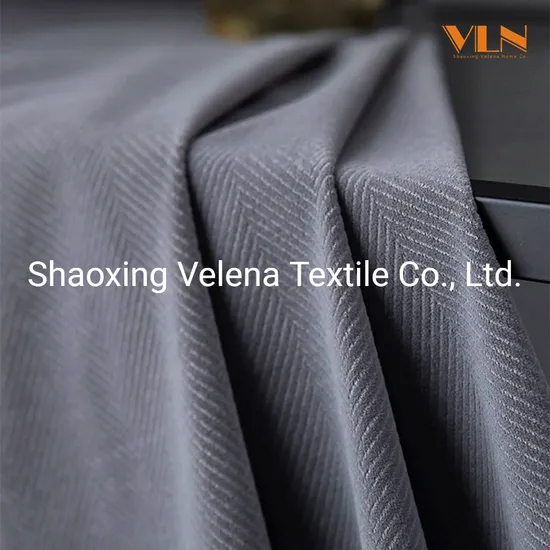 2021 New American Polyester Velvet with Brozing Nordic Simple Light Luxury Curtain Shading Fabric Upholstery Furniture Fabric