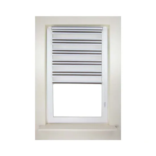 28mm Aluminum Tube Zebra Horizontal Blinds with Aluminum Cover