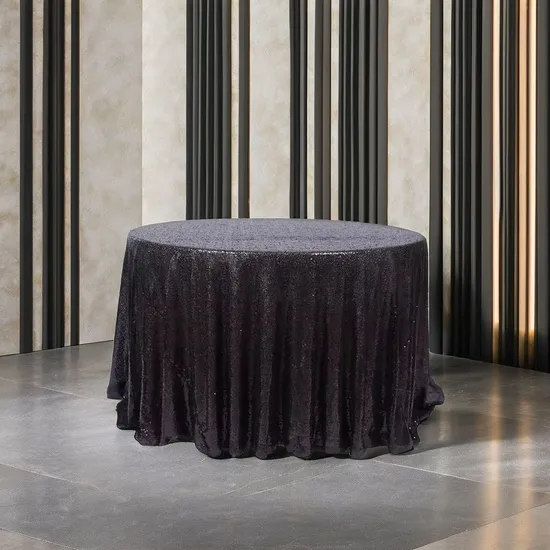 Customized Size Spandex Rectangle and Round Tablecloth for Branded Application