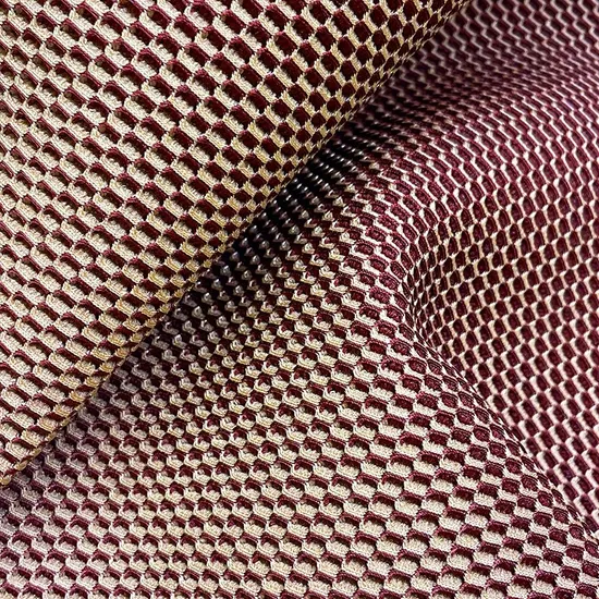Living Room Furniture Fashion Polyester Textile Raw Material 3D Mesh Sofa Home Decoration Fabric