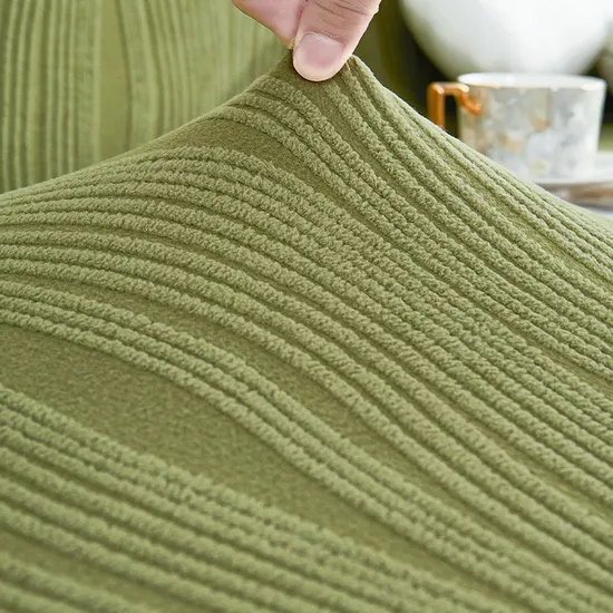Factory Polyester Fabric Jacquard Sofa Protection Spandex Couch Cover Removable Sofa Slipcover