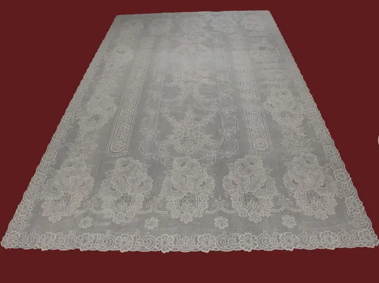 130X230cm Vinyl Lace Tablecloth