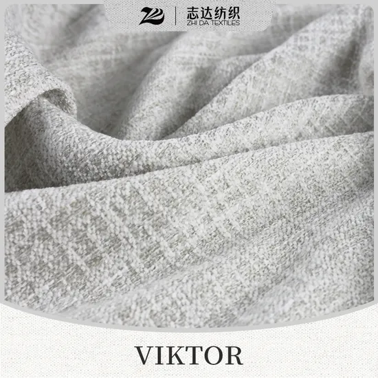 Home Textiles Linen Sofa Upholstery Covering Piece Dyed Furniture Fabric