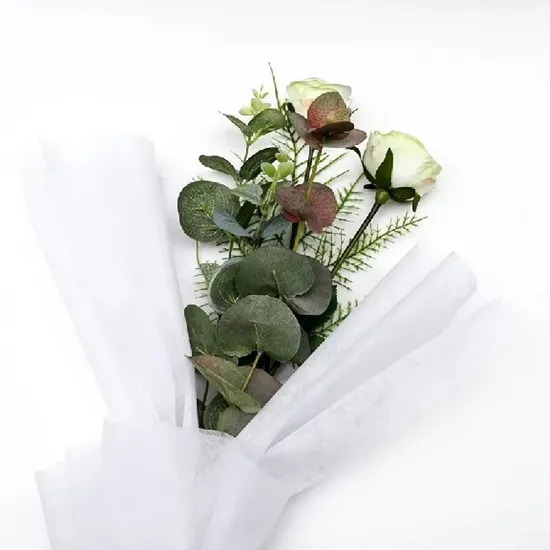 China Hotsale Popular Florist Decoration Nonwoven Gift Packaging Bouquet Decoration Tissue Flower Wrapping Paper