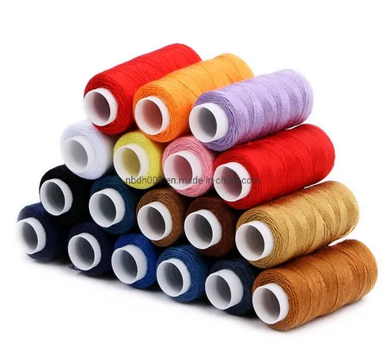 Add to Comparesharecustom Household Mini Colorful Spool Polyester Sewing Thread for Clothes