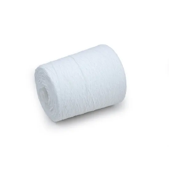 Kingeagle Soft Polyester Raw White Semi-Dull Fancy Chenille Yarn for Home Textile