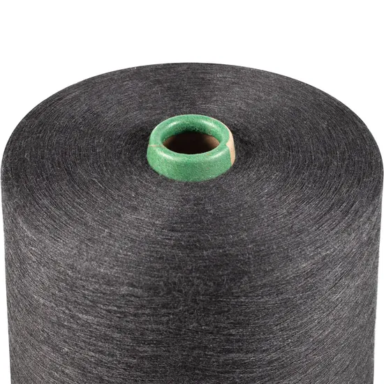 Recycled/Regenerated Ne30/1 Tc Knitting Cotton Polyester Recycling Fancy DTY Yarn