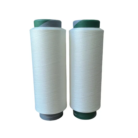 2075/3075/4075/1550 Air Covered Spandex Yarn Socks Yarn Raw White Spandex Covered Yarn for Seamless Underwear Knitting Yarn Acy